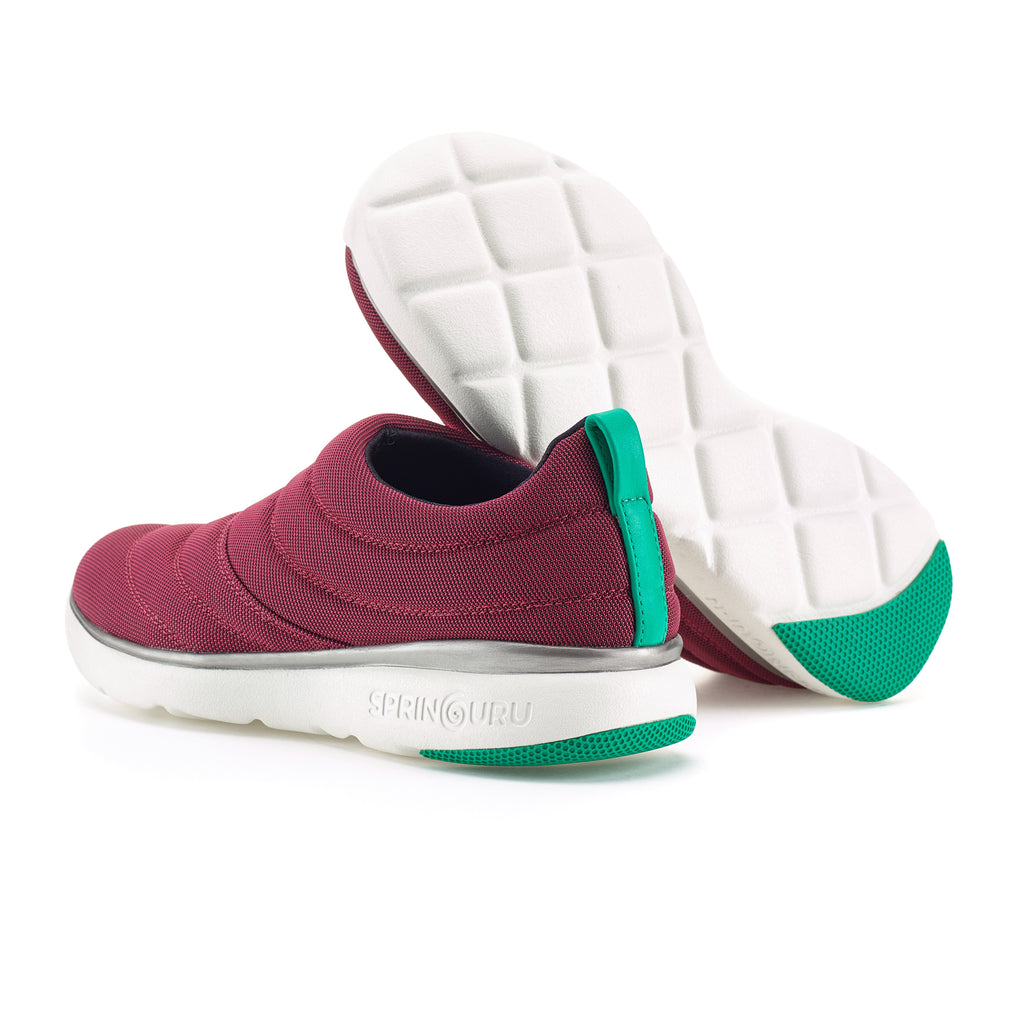 Springuru Pocket Spring Slip-On Sneakers - Red