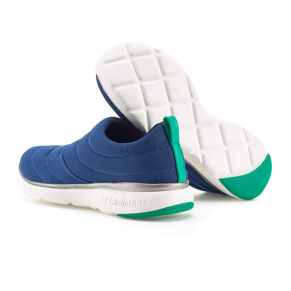 Springuru Pocket Spring Slip-On Sneakers - Navy